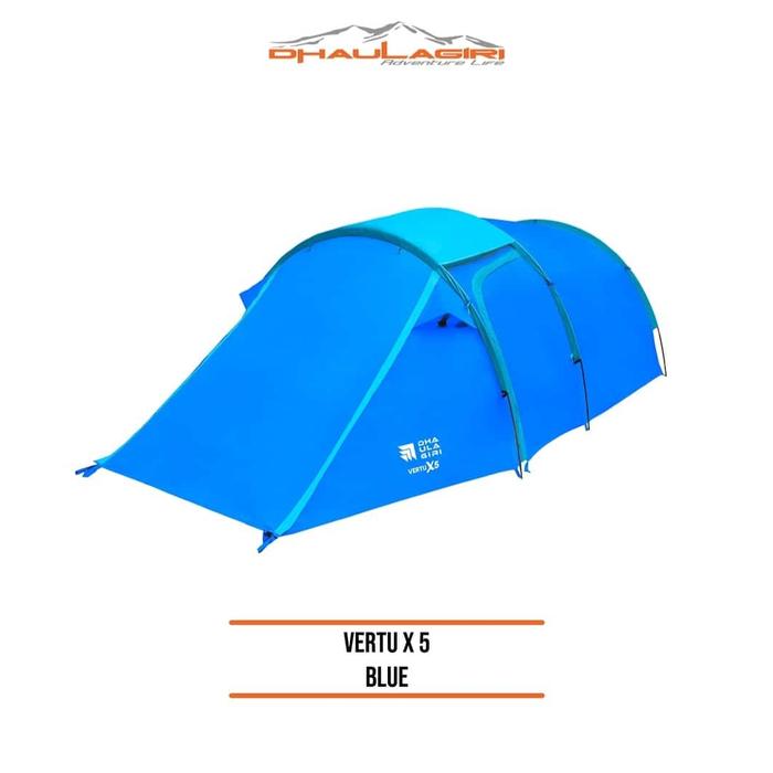 Gambar dhaulagiri vertu x5 x 5 tenda camping kemping gunung bahan anti uv - Biru dari TENDAKI JAKARTA RAYA SON OUTDOOR undefined Tokopedia