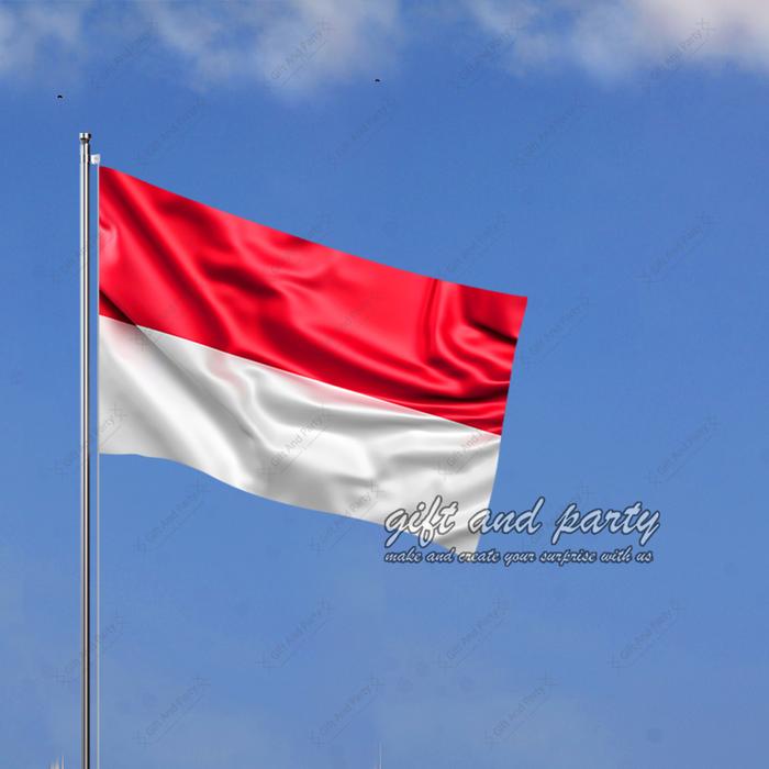 Gambar Bendera Indonesia / bendera pusaka / bendera merah putih - 50x80 dari Gift And Party undefined Tokopedia
