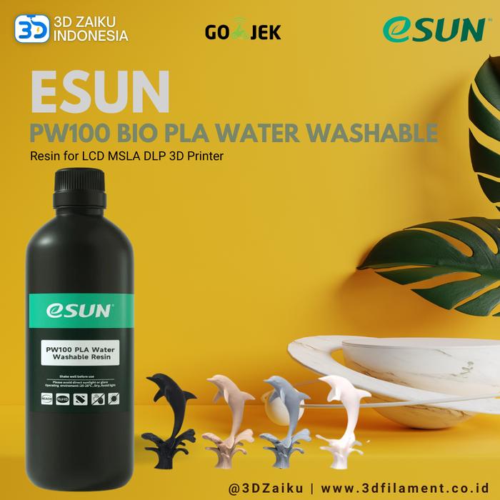 Jual eSUN PW100 Bio PLA Water Washable Resin for LCD MSLA DLP 3D ...