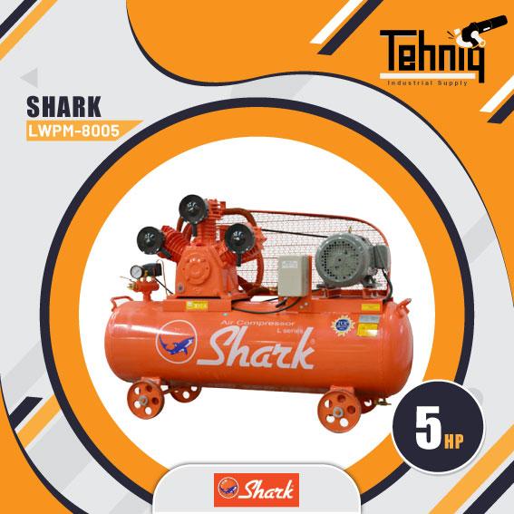 Jual Kompresor Listrik / Air Compressor Auto Shark 5 HP LWPM-8005 ...