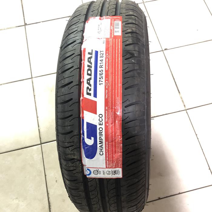 Gambar ban mobil 175/65 r14 gt champiro eco 175/65r14 ukuran 175 65 14 ban original Gajah Tunggal cocok Agya Alya Sigra Calya - Di Kirim dari Krakatau Ban Cikokol undefined Tokopedia