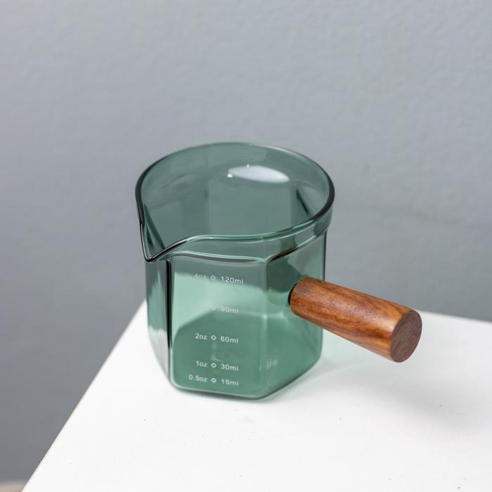 Gambar Gelas Takar 120ml Shot Glass 4oz - Gelas Kopi Espresso 120 ml Kaca - Hijau dari Conalli undefined Tokopedia