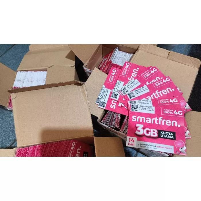 Gambar Kartu perdana Smartfren 3GB dari ANORIFLAME_STORE undefined Tokopedia