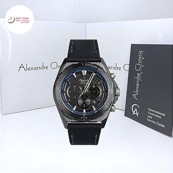 Gambar Jam Tangan Kulit Pria Alexandre Christie 6664 MC Original Bergaransi - Hitam dari CITY TIME MAKASSAR undefined Tokopedia