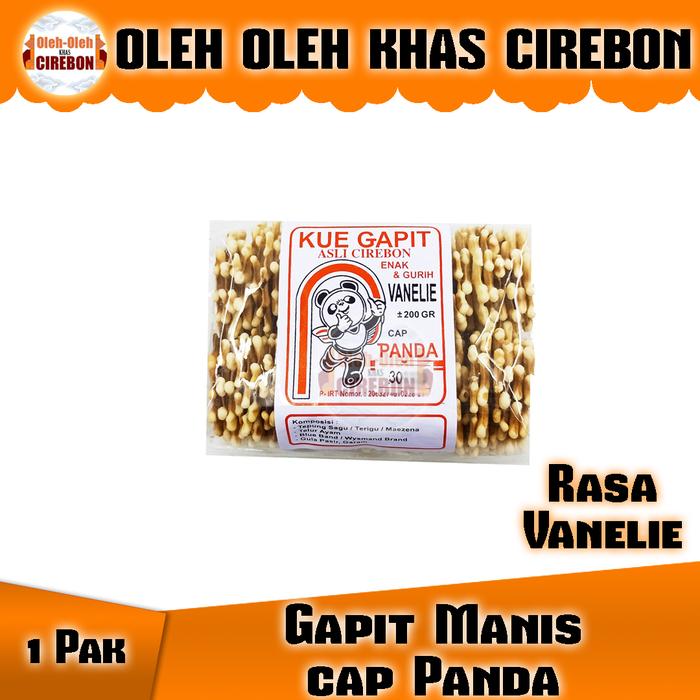 Gambar Gapit Panda 1 rasa - Vanili dari Oleh Oleh Khas Cirebon undefined Tokopedia