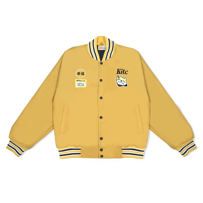 TXT MOA CAMPUS VARSITY JACKET Promo KITC Jaket I'm Tired Varsity