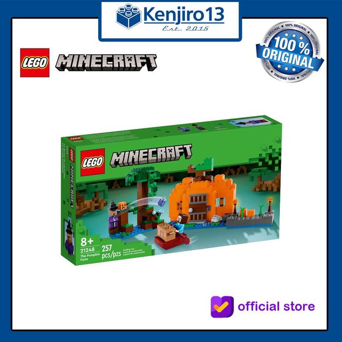 Gambar Lego Minecraft 21248 The Pumpkin Farm dari KenjiroZ13 undefined Tokopedia