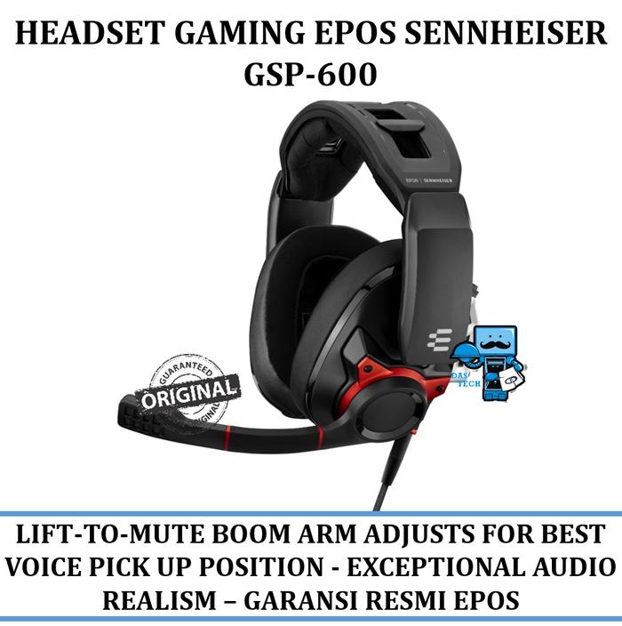 Jual Headset Gaming Epos Sennheiser Gsp-600 Garansi Resmi Kota