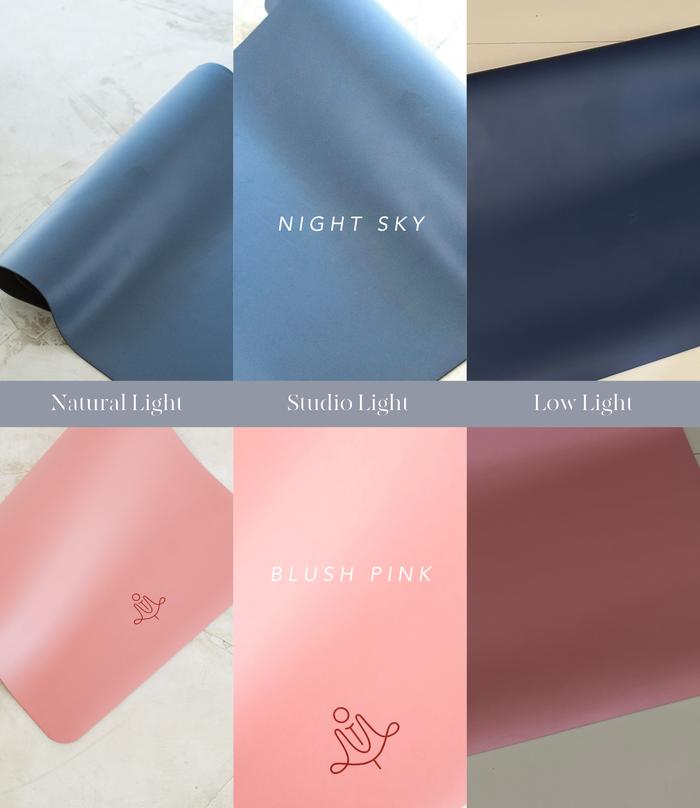 Gambar theminimalistyogi x yoganesia | pure essential yoga mat 4.5mm - blush pink dari theminimalistyogi undefined Tokopedia