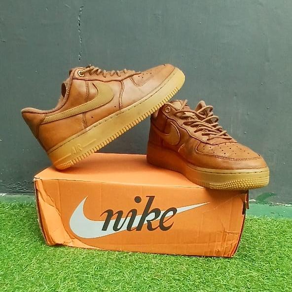 Air Force Low Wheat Authenticfull Leather Size 41260