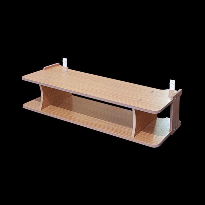 Gambar Tempat Remote Dinding Tempel Rak TV STB Modem Router Dinding Minimalis - Kayu Amber dari Interior House Concept undefined Tokopedia