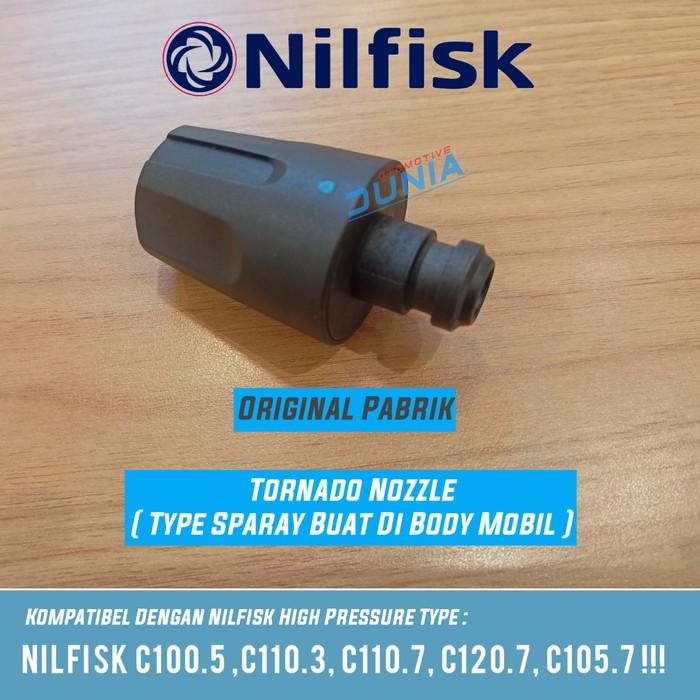 Gambar Gun Spray Nilfisk C105.7 & C120.7 ORI | Nilfisk High Pressure - tornado Nozzle dari Na Solution undefined Tokopedia