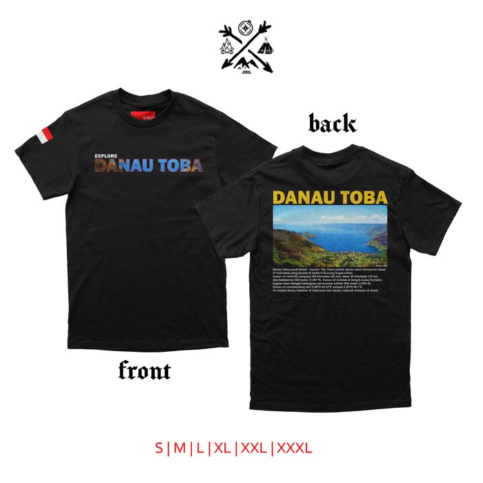Gambar kaos danau toba sumatera utara - XL, MAROON dari phanzshop undefined Tokopedia