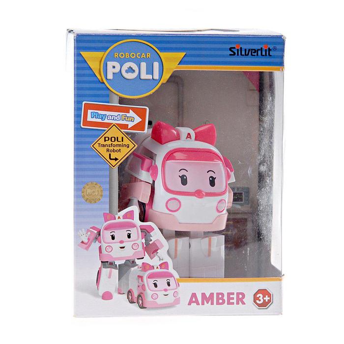 Gambar Mainan anak action figure Robo Poli set - Mainan Robot - AMBER dari V3Home undefined Tokopedia
