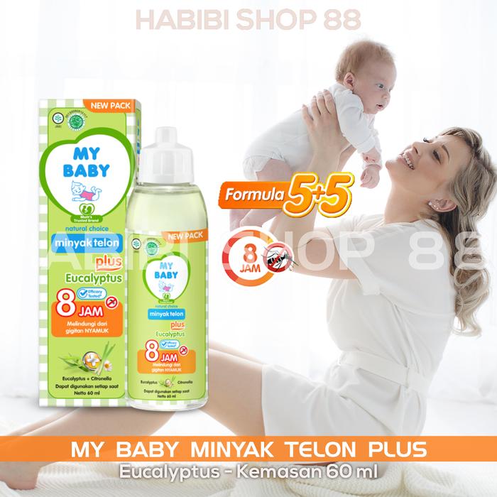 Gambar MY BABY Minyak Telon Plus Eucalyptus Kemasan 60ml Original 100% dari HABIBI SHOP 88 undefined Tokopedia