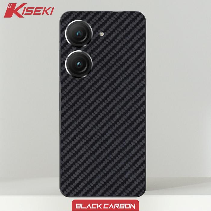 Gambar Kiseki Skin Asus Zenfone 9  Back Case Carbon Leather Custom Dll - Black carbon dari Kiseki Skin undefined Tokopedia