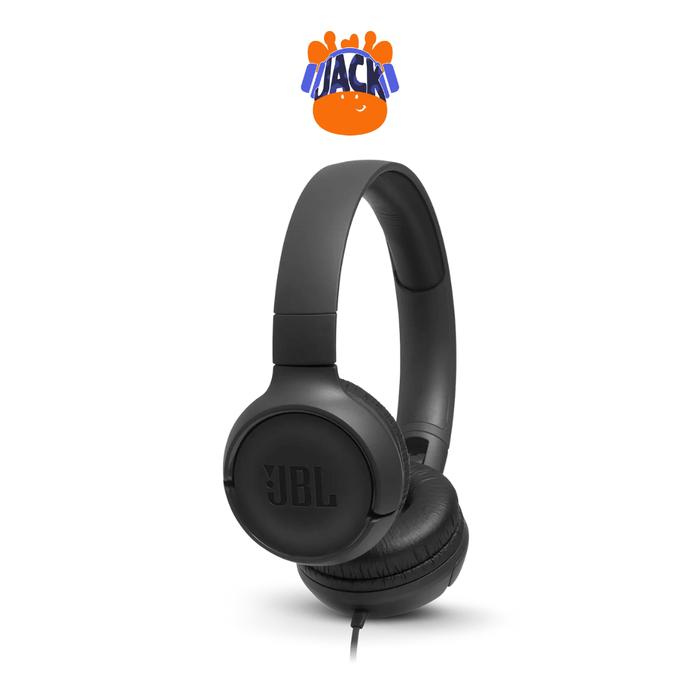 Gambar JBL Tune T500 by JBL Harman Kardon - On-Ear Headphones Garansi IMS - BLACK dari Audio Jack undefined Tokopedia