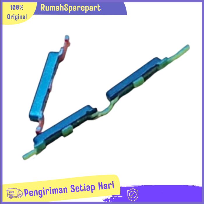 Gambar Tombol Luar Power On/Off + Volume Realme 5 Pro - Hijau - Biru dari RumahSparepart- undefined Tokopedia
