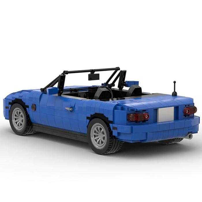 Gambar LM001 MOC Modern Brand MX 5 Car Building Blocks Set For Mazdal Blue R dari Toys Class undefined Tokopedia