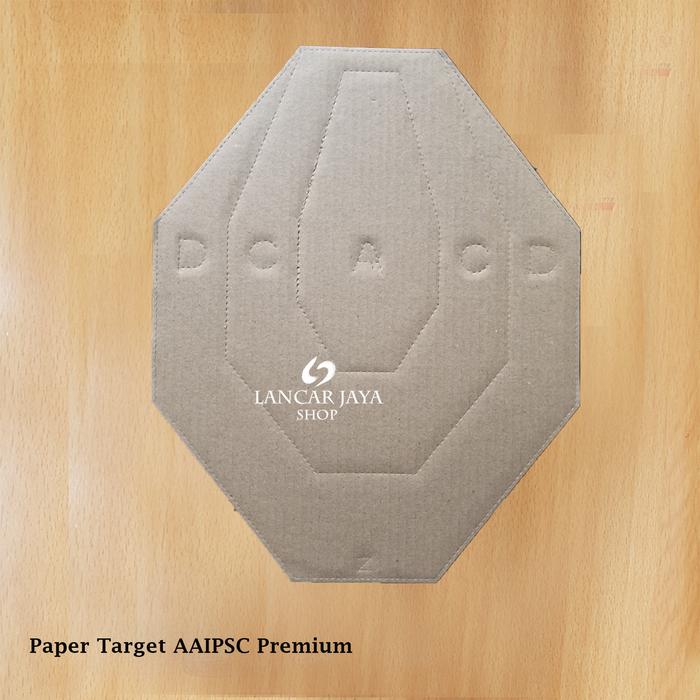 Gambar PAPER TARGET AAIPSC / KERTAS SASARAN AAIPSC / PAPER TEMBAK REAKSI - PREMIUM dari Lancer JAYA undefined Tokopedia