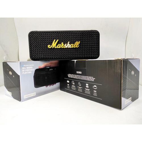 Gambar Marshall Emberton  Portable Speaker Wireless Speaker Bluetooth - BLACK dari LBstoreAksesories12 undefined Tokopedia