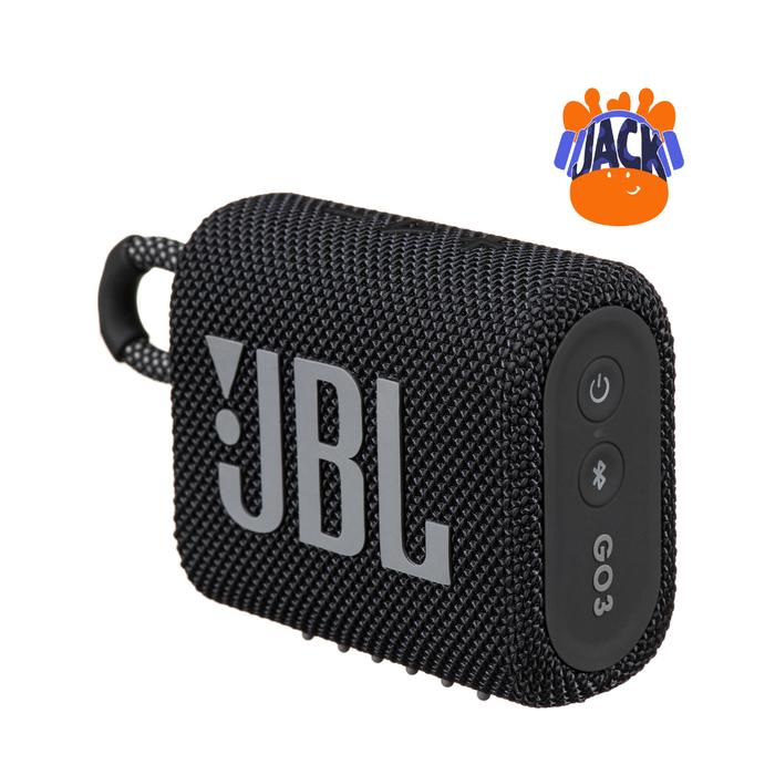 Gambar JBL GO 3 by JBL Harman Kardon - Wireless Bluetooth Speaker Garansi IMS - BLACK dari Audio Jack undefined Tokopedia