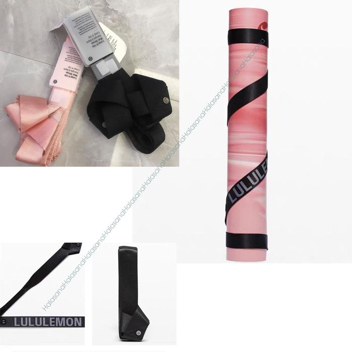Gambar Lululemon Yoga Strap Loop It Up / Tali Yogamat - Merah Muda dari Halasana undefined Tokopedia