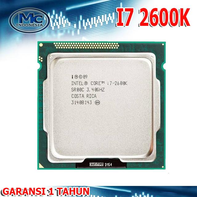 Processeur Intel Core I7-2600K 3.4 GHz Quad-Core (Socket LGA 1155) - Sandy Bridge - Cache 8 Mo - Occasion Peu Utilisé
