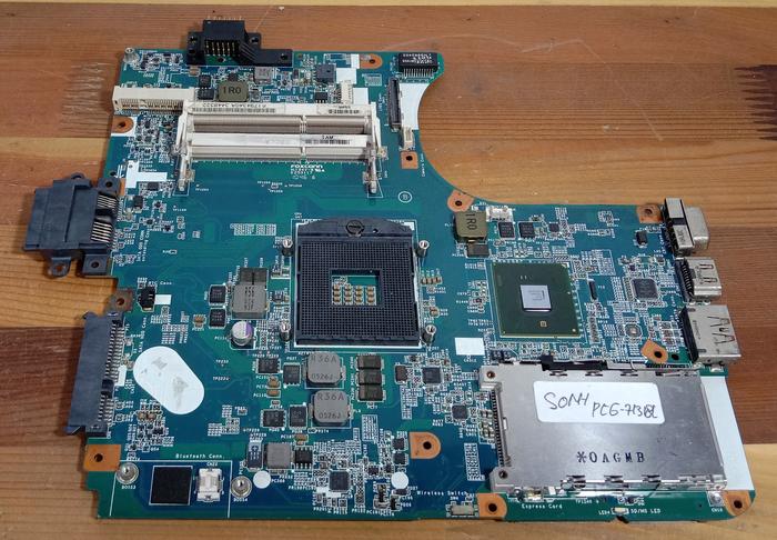 Carte Mère Sony PCG-21112T / 21113W – Pour Pièces, Non Testée, état HS Probable