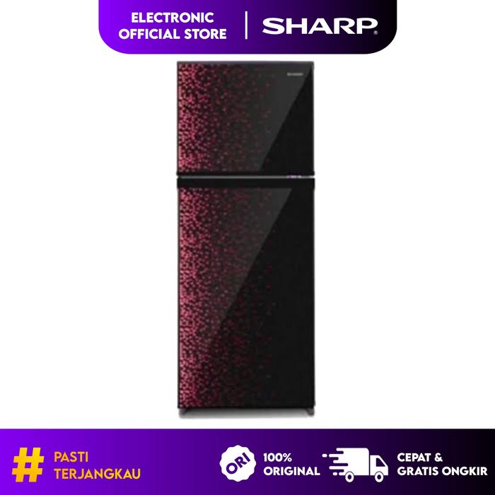 Gambar SHARP SJ-236-MG SJ 236MG GR/GB Kulkas 2 Pintu No Frost SJ 236 MG dari Electronic Official Store undefined Tokopedia