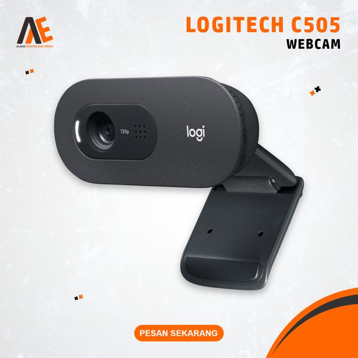 Jual Web Cam Logitech C505 HD 720P Webcam Komputer PC Laptop Kab
