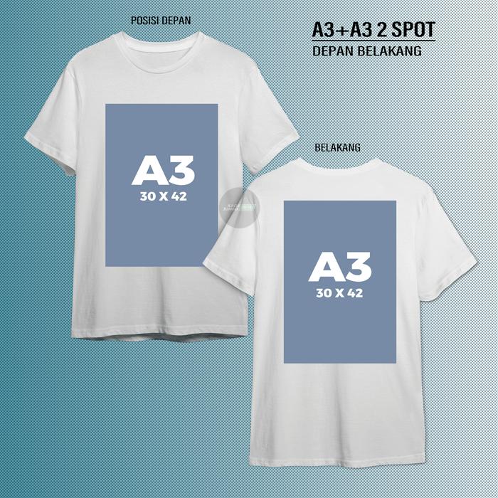 Gambar Kaos Custom Satuan Desain Suka Suka Full Color Sablon DTF - A3+A3, S dari FansDistro undefined Tokopedia