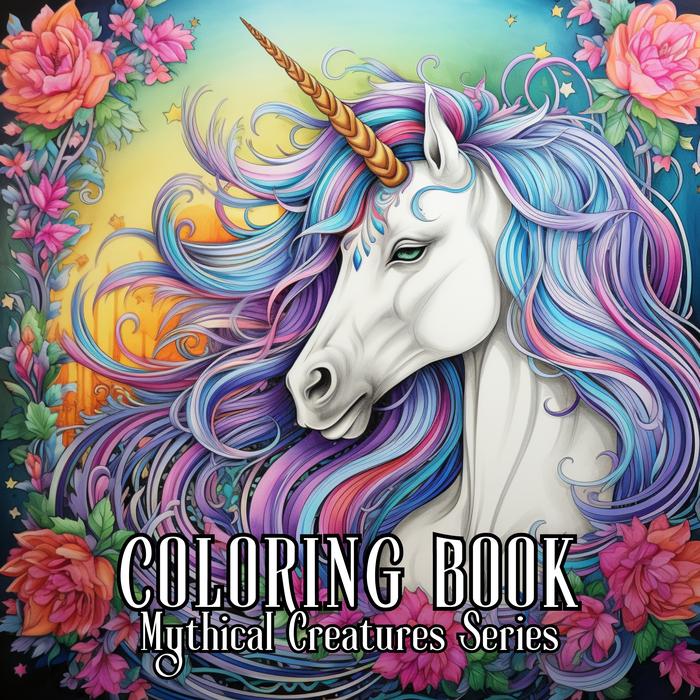 Promo Coloring Books Promo Coloring Book : Mythical Creatures Series - Kab. Bantul - Bahagia ...