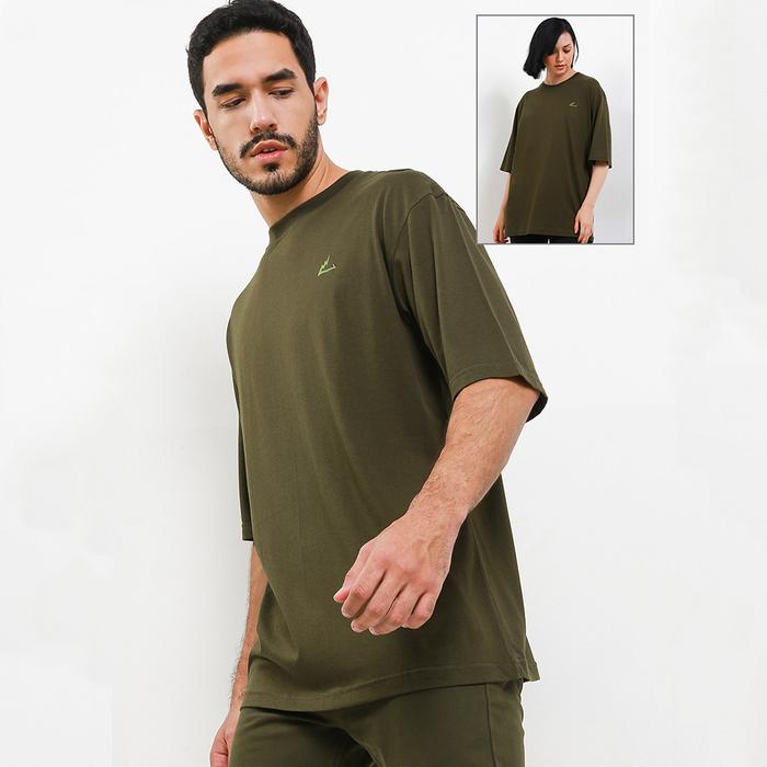 Gambar Torch Kaos Lengan Pendek - Shirt UltraComfy TENCEL Namjoon - Hijau Kaktus, L dari Torch.id undefined Tokopedia