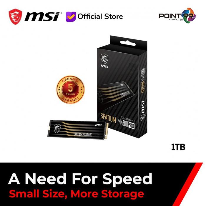 Computer What Size Of Ssd Do I Need MSI SSD SPATIUM M480 PRO 1TB