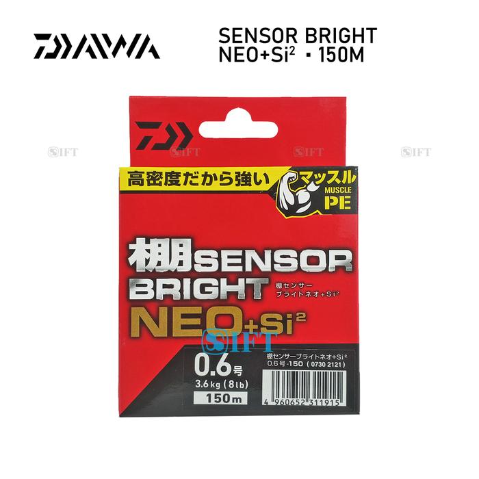 Gambar Senar PE Daiwa SENSOR BRIGHT NEO+Si2 150M | Jigging & Dasaran | JAPAN - #0.8/ 10 lb dari IFT Store undefined 2 Tokopedia