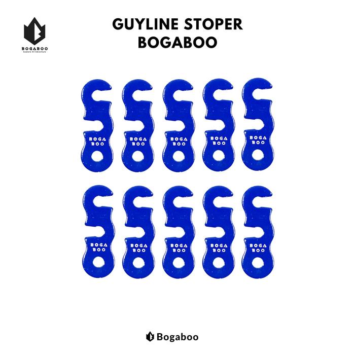 Gambar Guyline tenda BOGABOO  - stoper tenda bogaboo -  guyline tenda BOGABOO - Biru dari Aycamp undefined Tokopedia