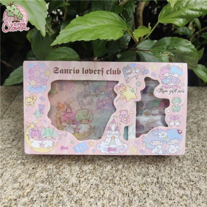 Gambar CUTE CHARACTER STICKERS SET ISI 100 stiker kawaii viral box lucu - SRioSBox LTS dari Clover Lynn Store undefined Tokopedia