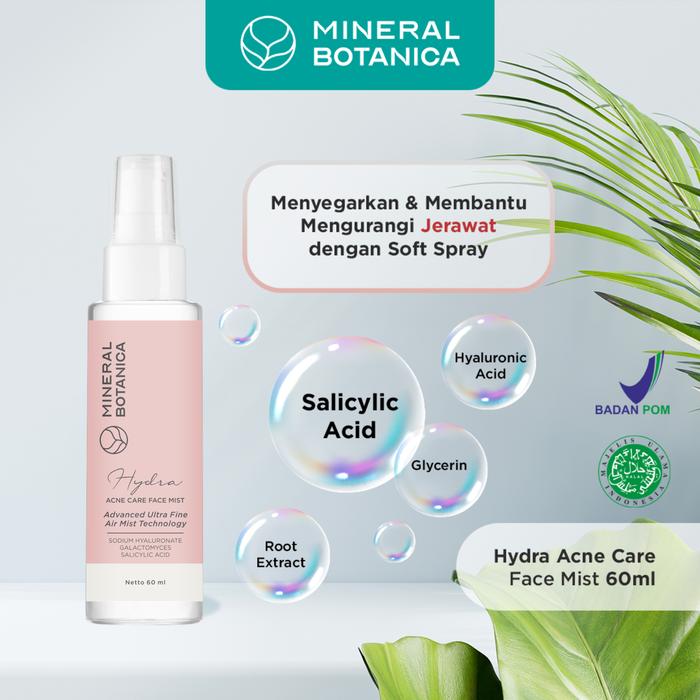 Gambar Mineral Botanica Hydra Face Mist - Acne Care dari Mineral Botanica undefined Tokopedia