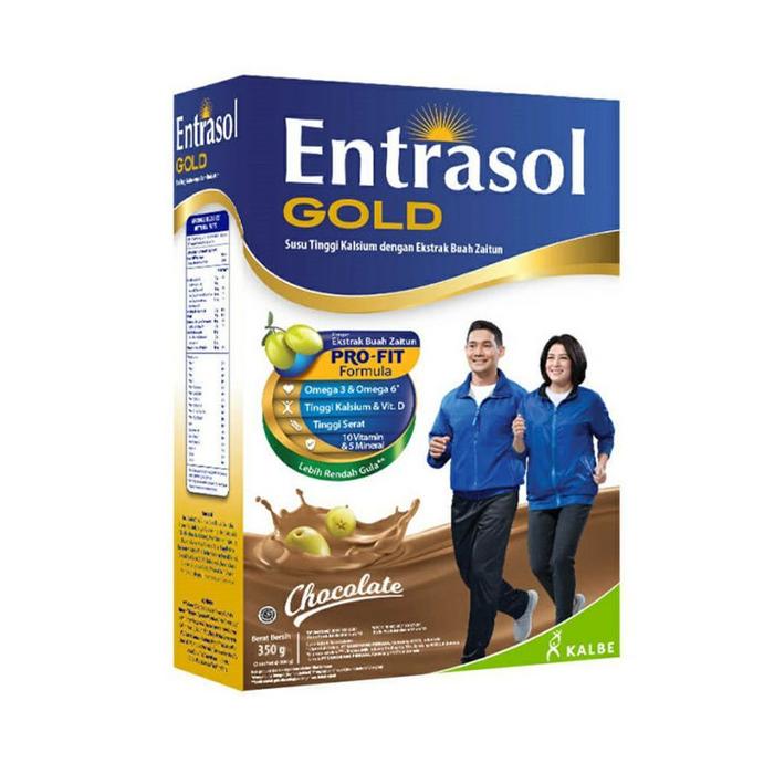 Gambar ENTRASOL GOLD SUSU COKELAT VANILLA ORIGINAL 350 GR - Cokelat dari Cari Pampers undefined Tokopedia