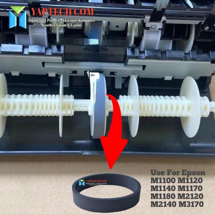 Jual Karet Roller Duplex Penarik Kertas Epson M1100 M1120 M1140 M1170 ...