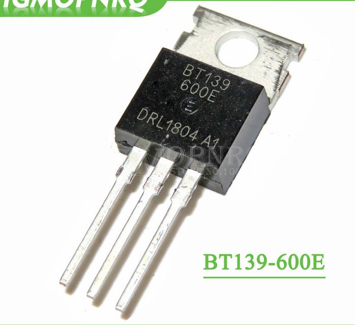 Gambar Triac BT139 600V 800V BT 139 600 800 TO220 Transistor SCR - BT139-600V dari Pi Toserba undefined Tokopedia