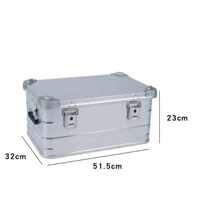 Gambar BOX ALUMINIUM SILVER HITAM OUTDOOR CAMPING - M dari Warren Outdoor Shop undefined Tokopedia