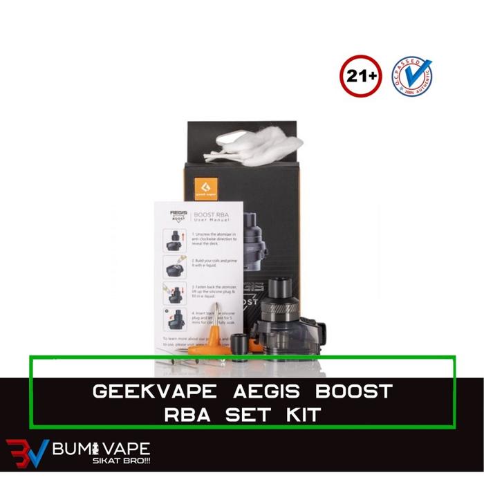 Jual AEGIS BOOST RBA 2ML ORIGINAL100% - Kab. Tangerang - bumivape ...