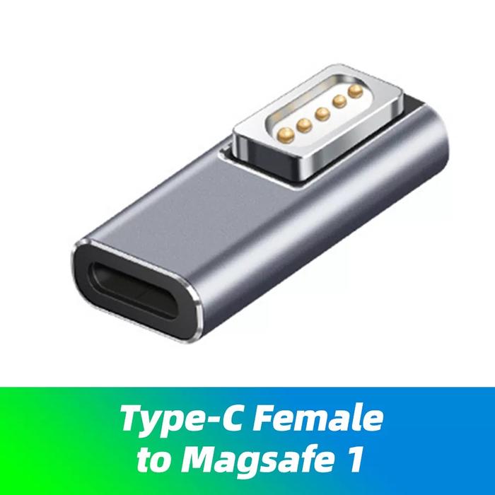Gambar USB Type C PD Female to Magsafe Plug Magnetic Adapter for MacBook - MagSafe-1 dari AinWare undefined Tokopedia