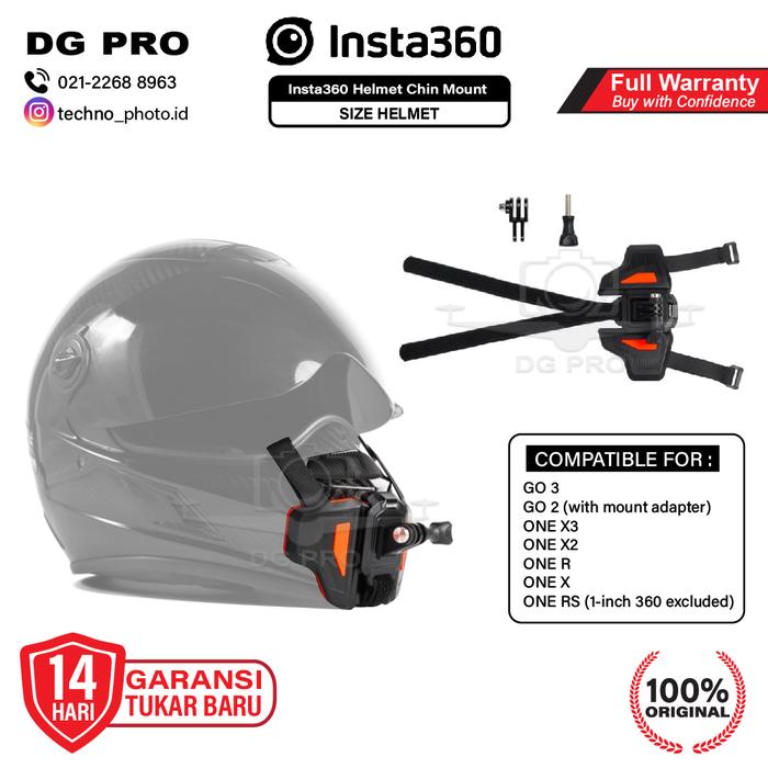 Jual Insta360 Helmet Chin Mount Helm Dagu Insta 360 Original