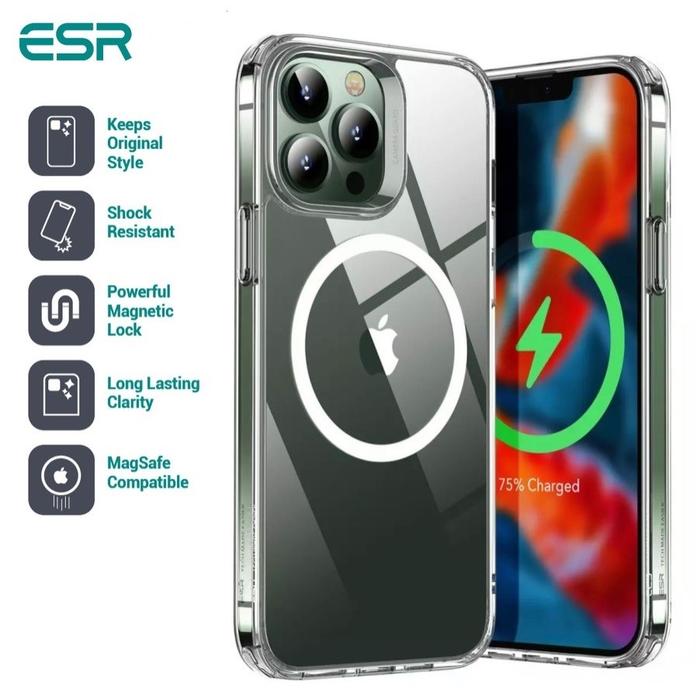 Jual ESR iPhone 13 Pro Max Hybrid Case HaloLock Magnetic Wireless