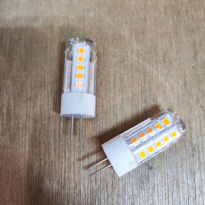 Gambar Lampu halogen kacang LED G4/G9 5W 220V halogen kacang tusuk LED jagung - G4 5W Warmwhite dari Makmur Elektrikal undefined Tokopedia
