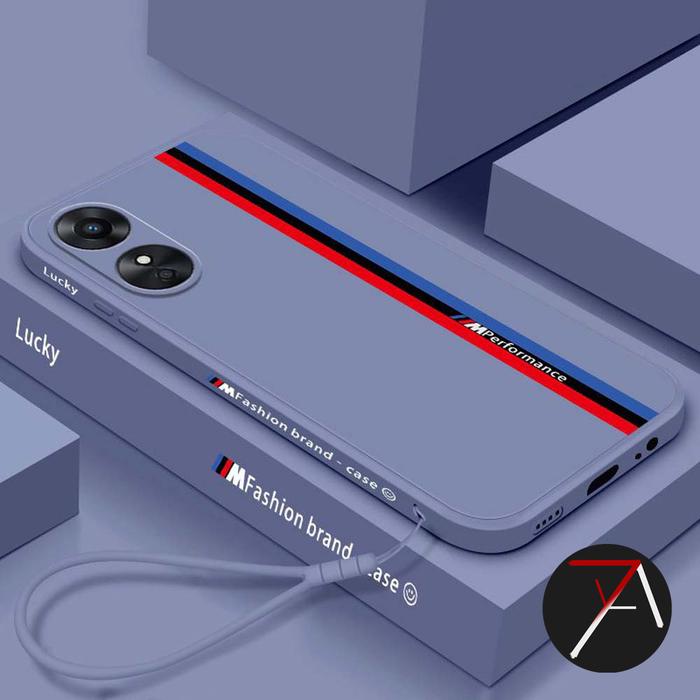 Gambar Oppo A17 Lucky Fashion Case Silicone Cover SoftCase Silikon Casing - Abu-abu dari 17 Agustus Case undefined Tokopedia