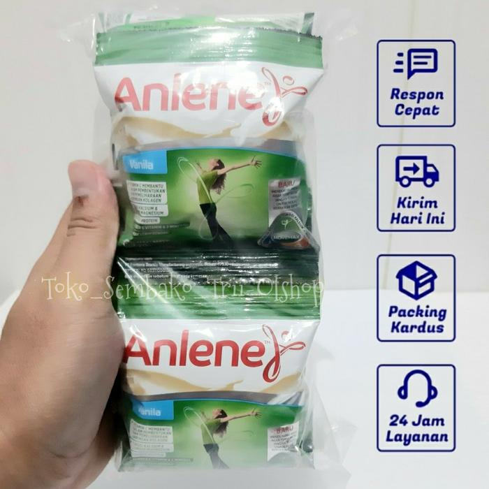 Gambar Susu anlene rasa vanila renteng isi 10 sachet - Vanila dari trii olshop undefined Tokopedia